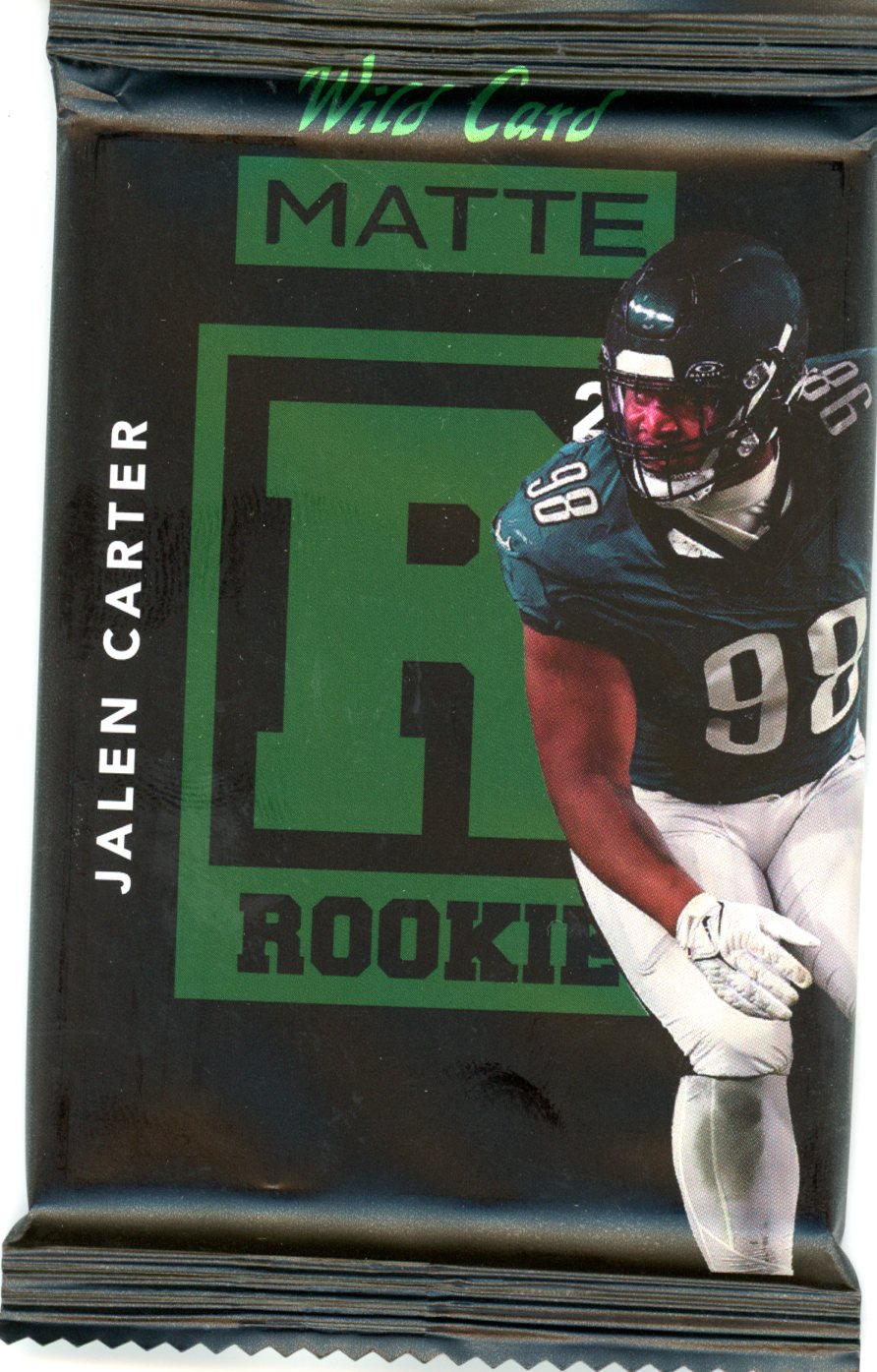 2023 Wild Card Matte Guaranteed Encased Rookie Card JALEN CARTER RC