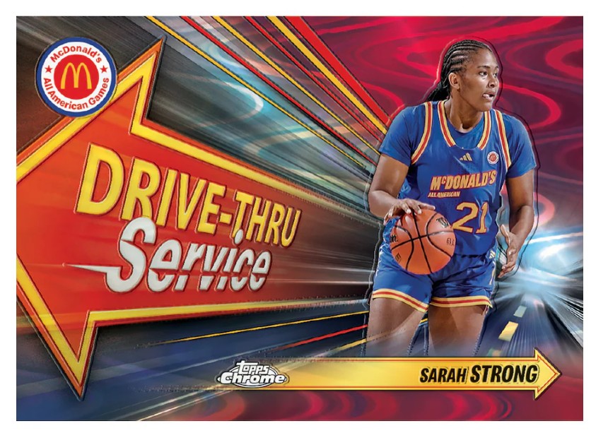 2024 Topps Chrome McDonald's All American Basketball Mega Box (Cooper Flag)