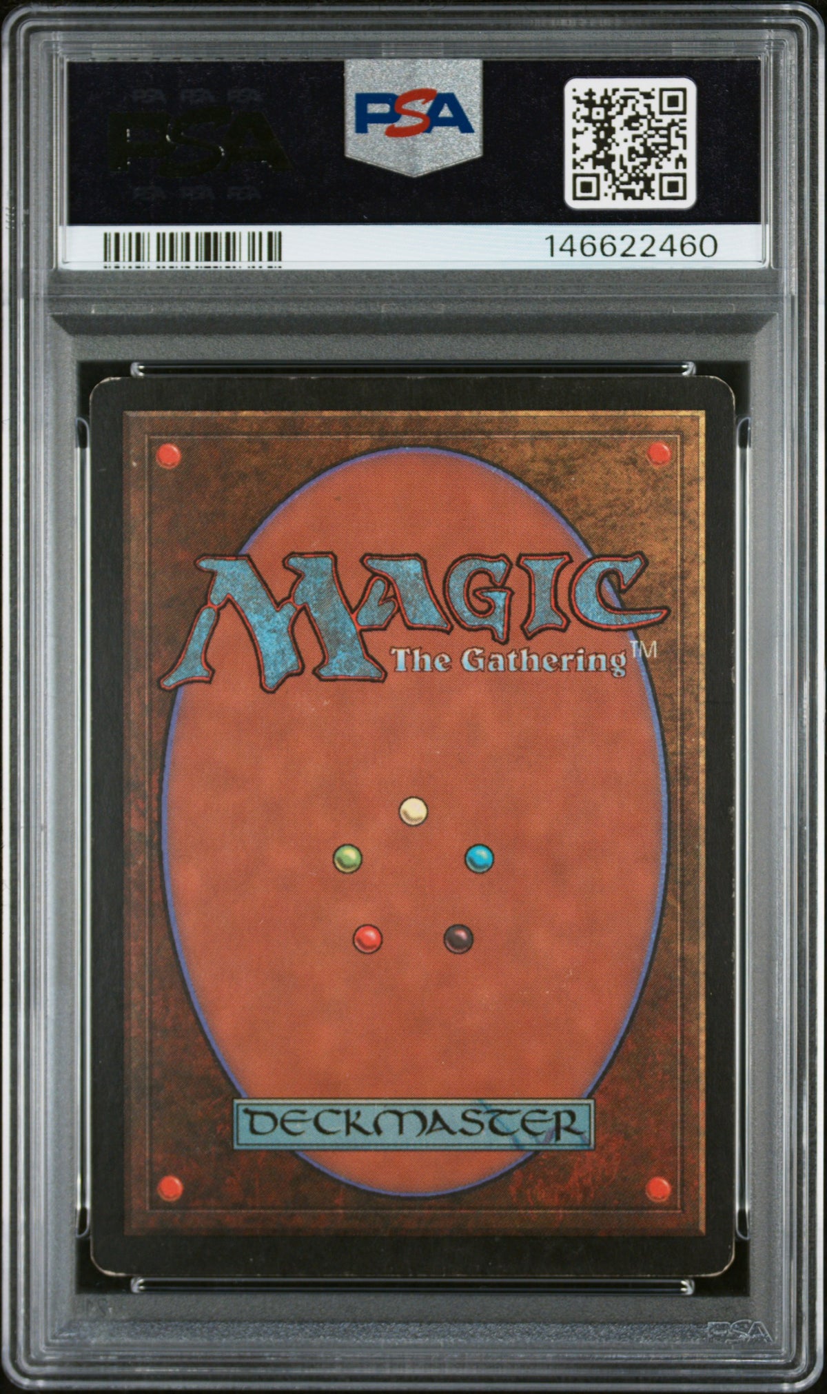 1997 Magic The Gathering Tempest Thalakos Seer PSA/DNA Ron Spencer On Card Auto