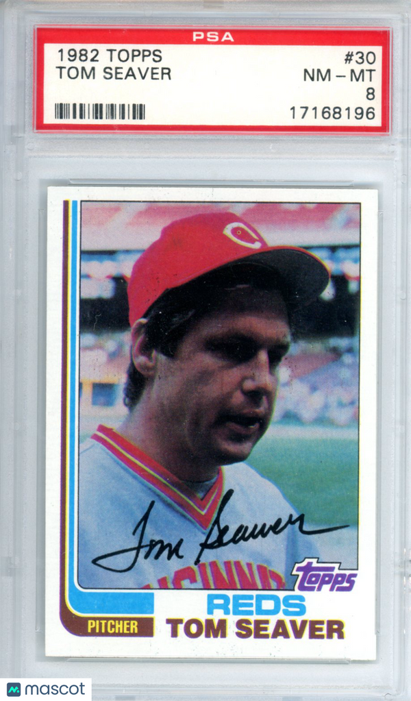 1982 Topps Tom Seaver #30 PSA 8 Baseball
