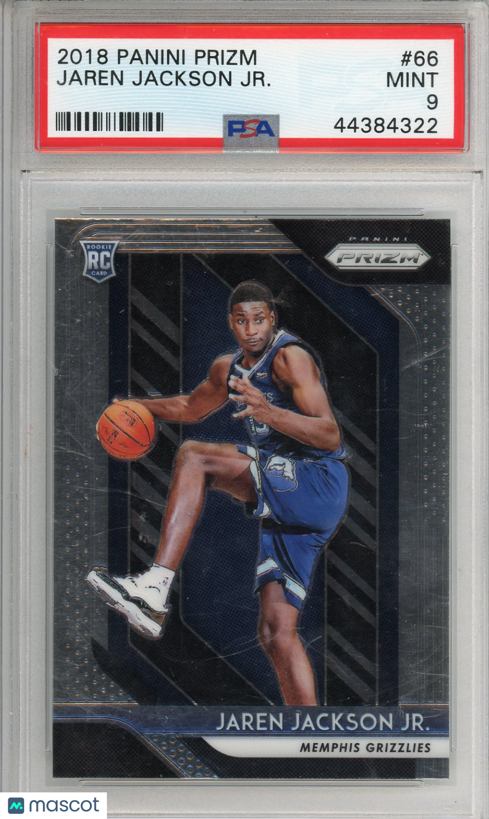 2018 Panini Prizm Jaren Jackson JR. #66 PSA 9