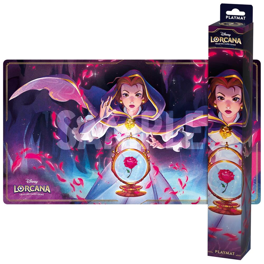Disney Lorcana: Belle - Accomplished Mystic Playmat - Disney Lorcana