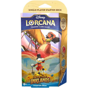 Disney Lorcana: Into the Inklands Starter Deck (Ruby & Sapphire) - Disney Lorcana