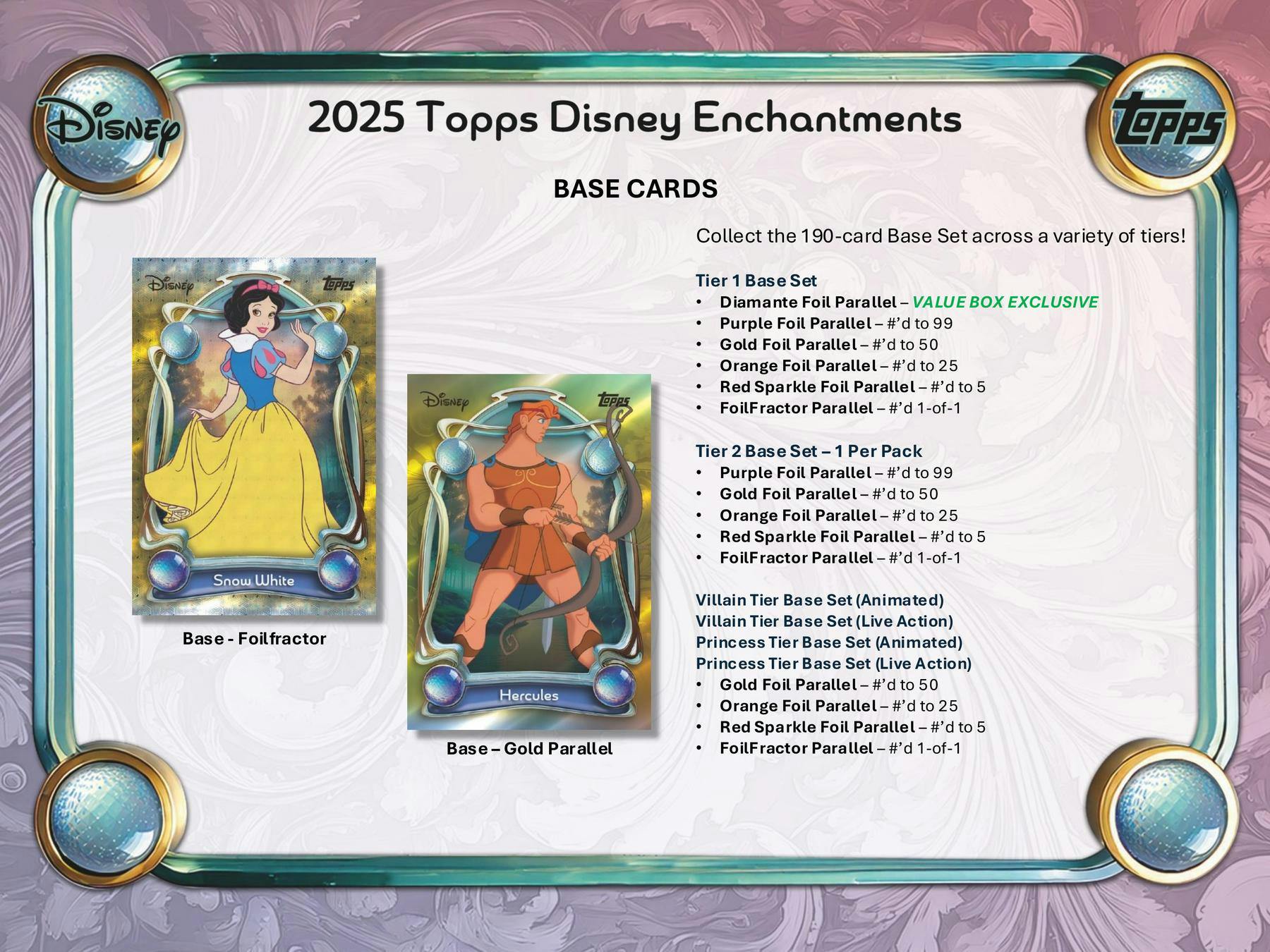 Disney Wonder Hobby Box (Topps 2025) - Trading Cards