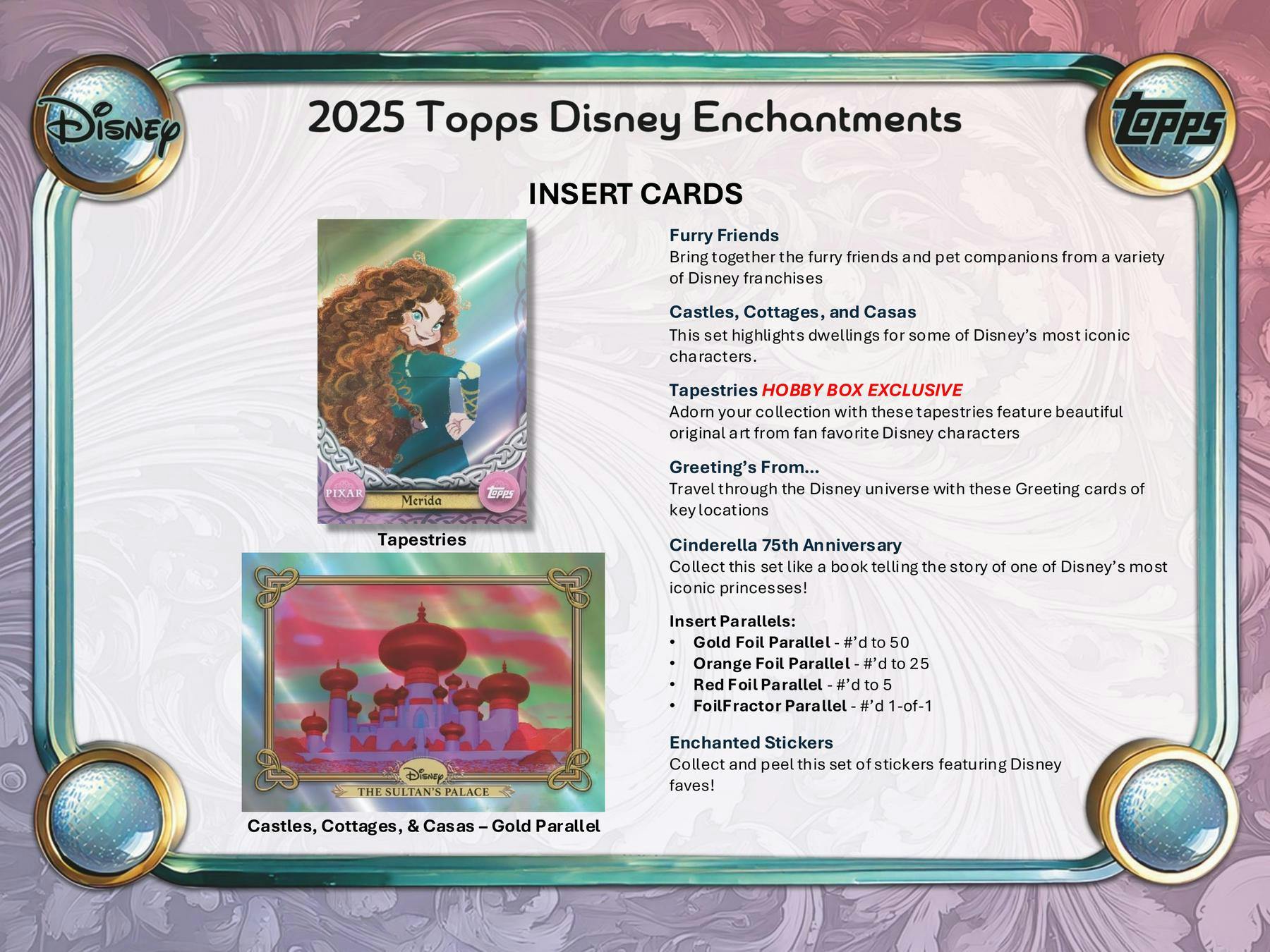 Disney Wonder Hobby Box (Topps 2025) - Trading Cards