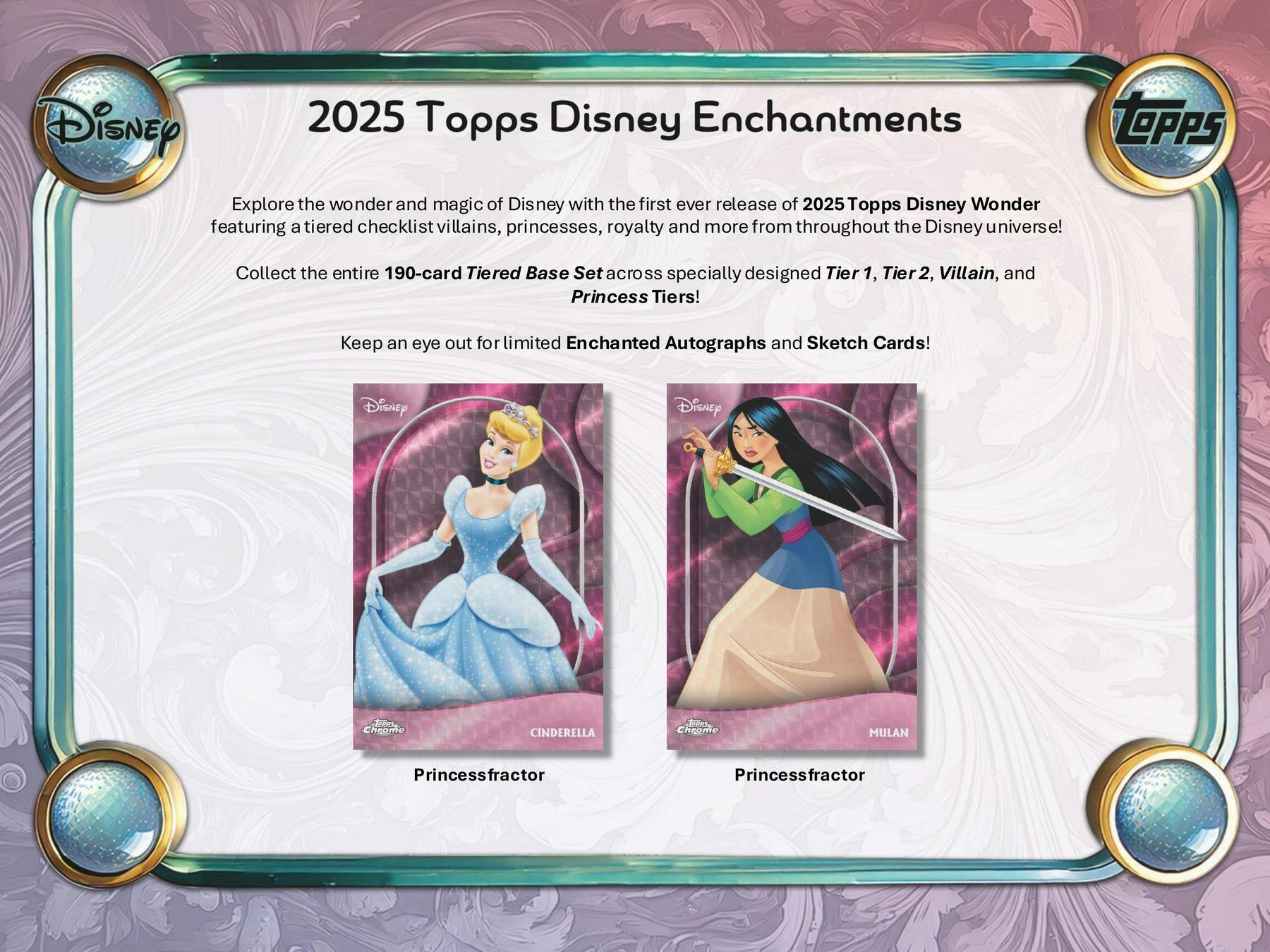 Disney Wonder Hobby Box (Topps 2025) - Trading Cards