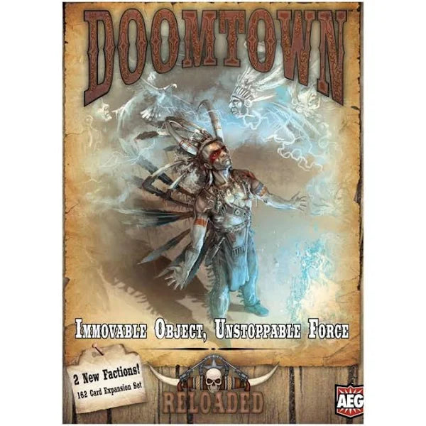 Doomtown: Reloaded: Immovable Object Unstoppable Force (Damage on back) - Expansion