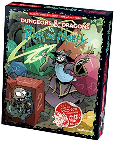 Dungeons & Dragons vs Rick and Morty - Board Games