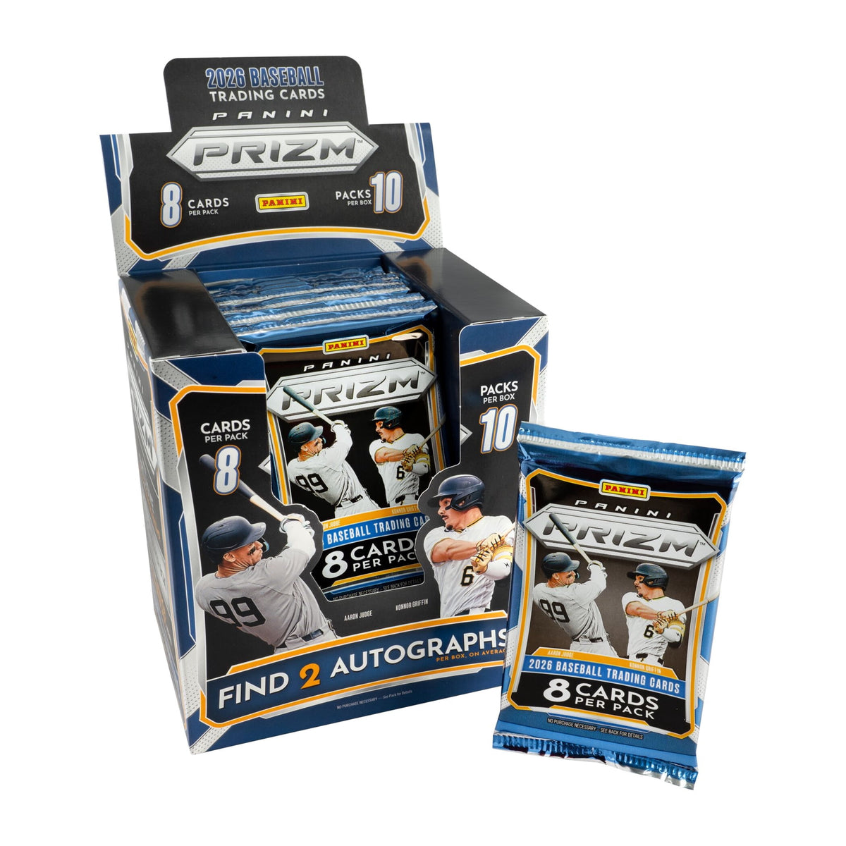2026 Panini Prizm Baseball Hobby Preferred Box (2 Autos)