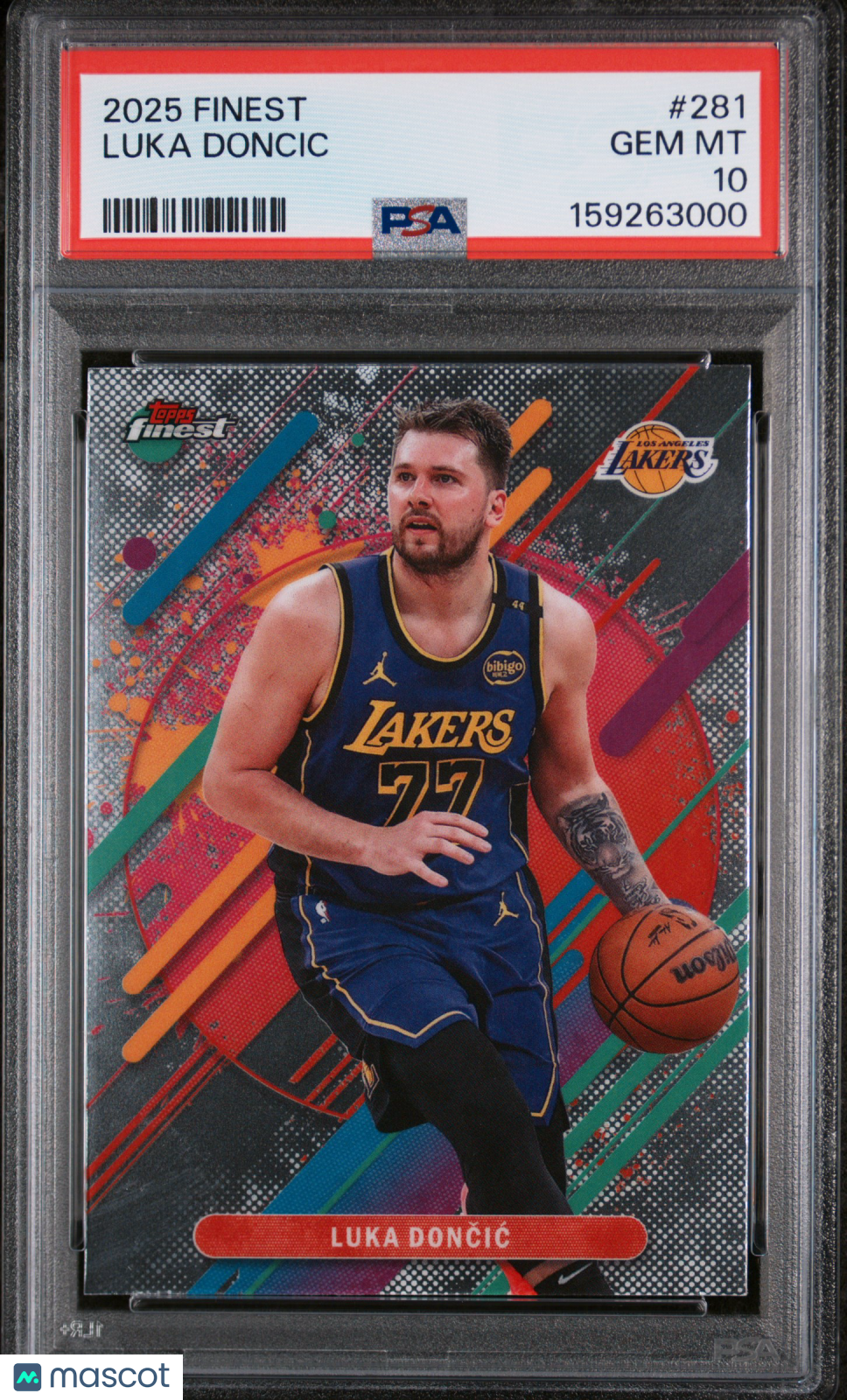 2025 Topps Finest Luka Doncic #281 PSA 10
