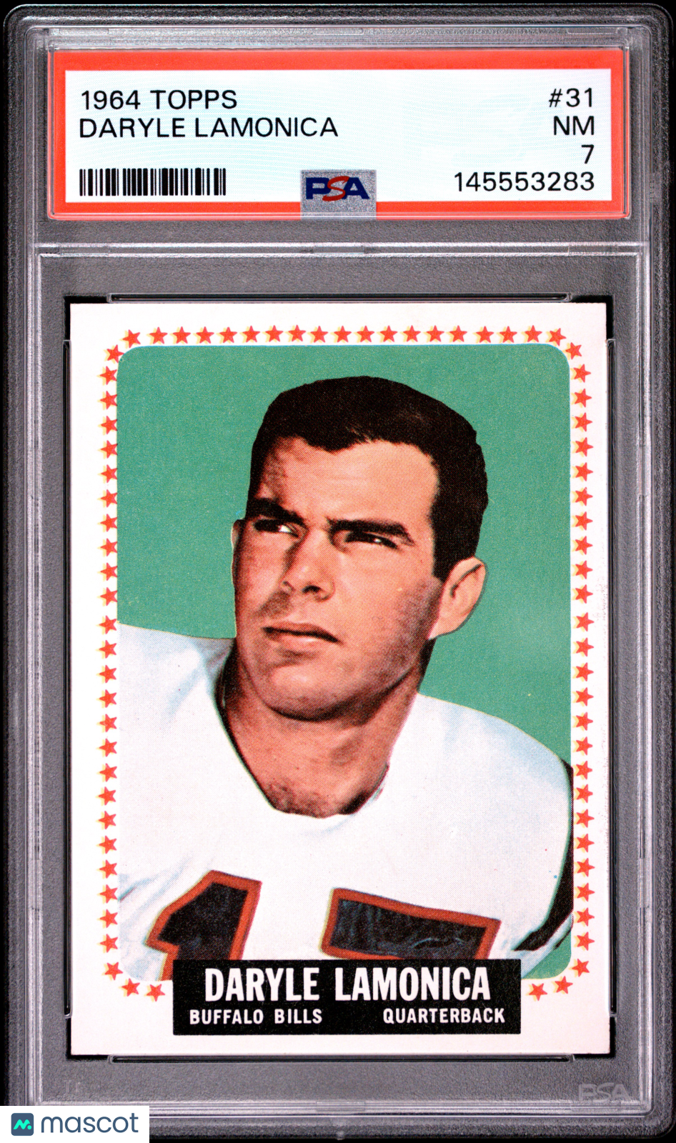 1964 Topps Daryle Lamonica #31 PSA 7