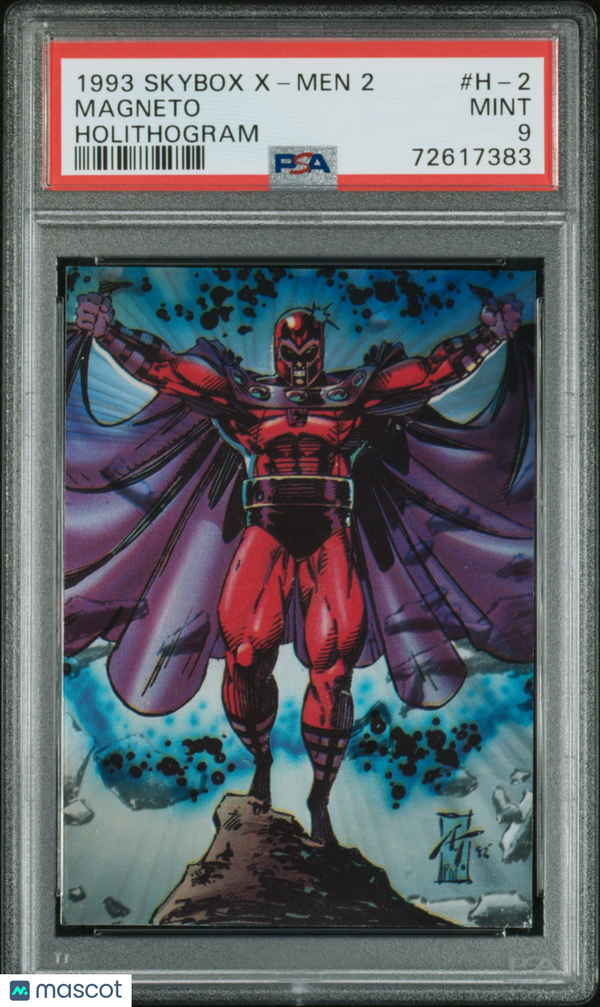 1993 Marvel Skybox X-Men 2 Holithogram Magneto #H2 PSA 9