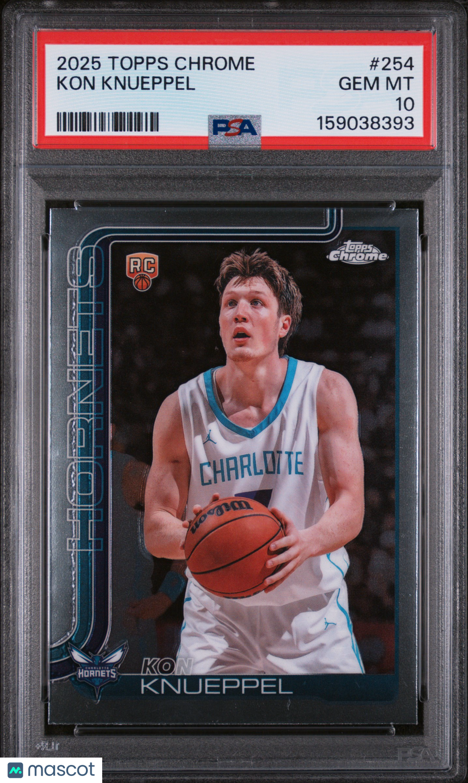2025 Topps Chrome Kon Knueppel #254 PSA 10