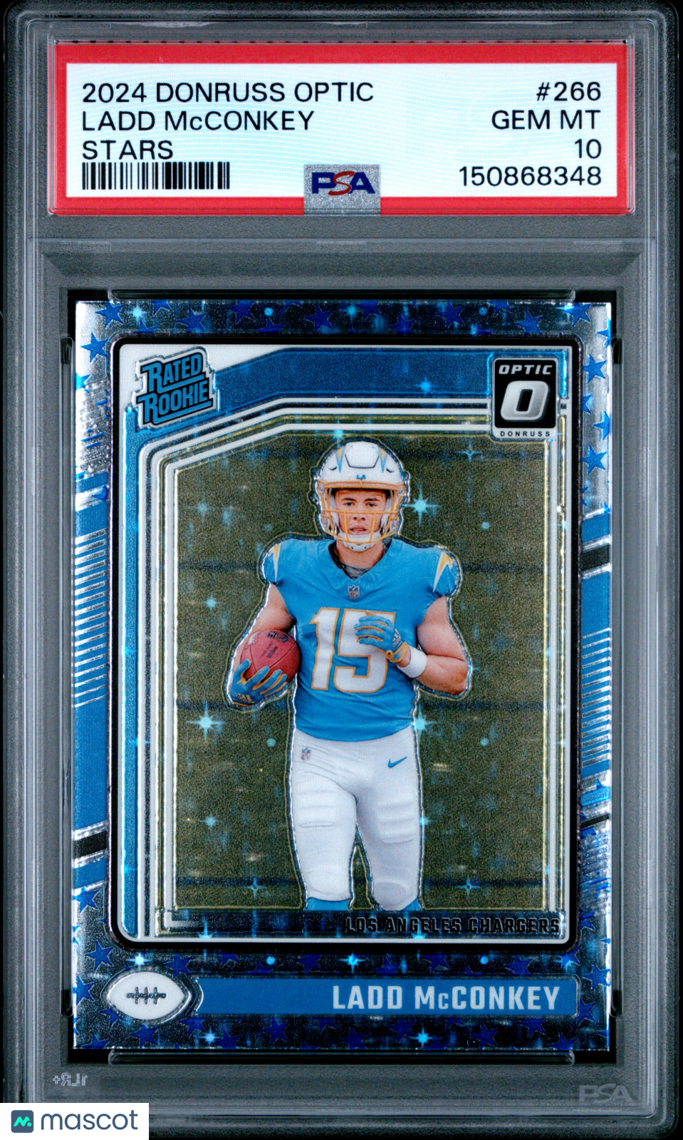 2024 Panini Donruss Optic Ladd Mcconkey Stars #266 PSA 10