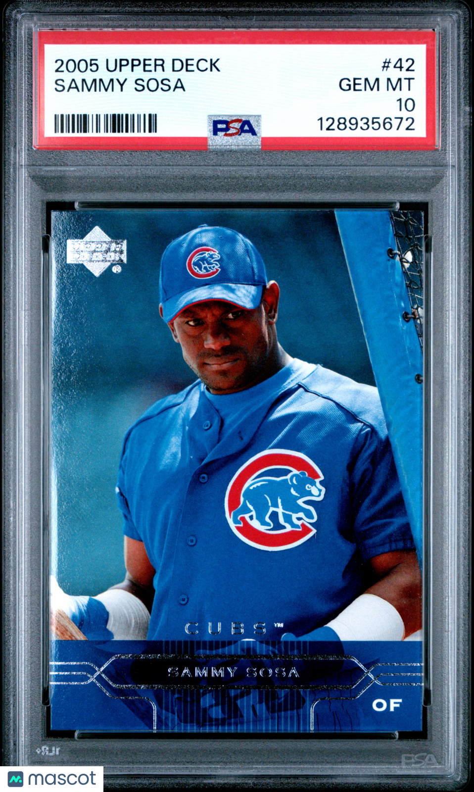 2005 Upper Deck Sammy Sosa #42 PSA 10