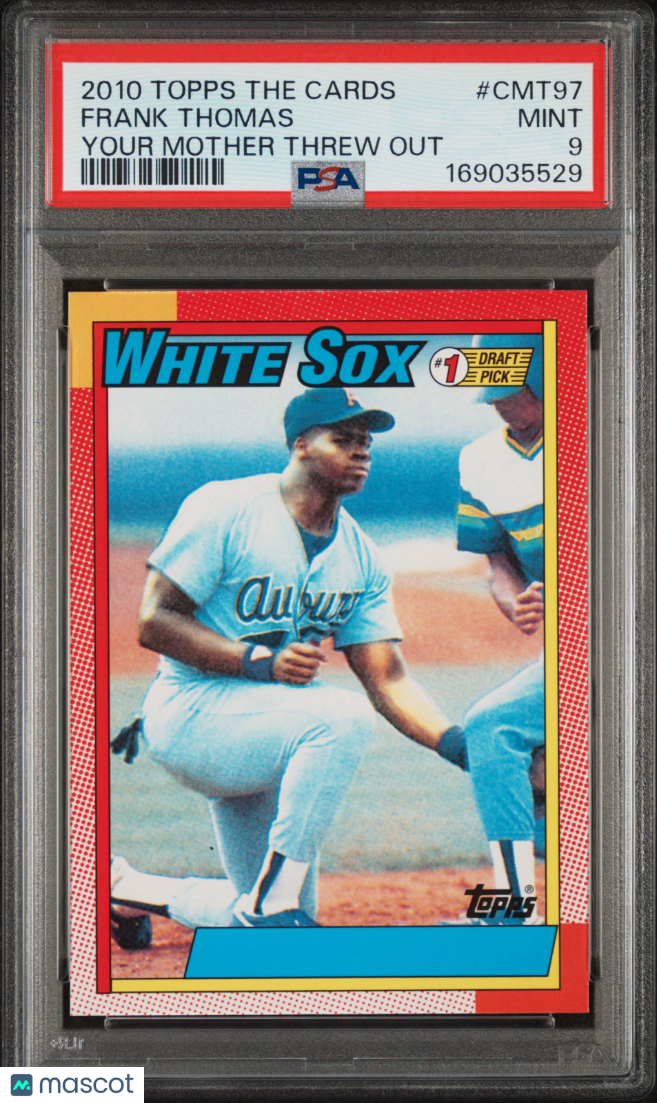 2010 Topps Cards Your Mother Threw Out Frank Thomas #CMT97 PSA 9