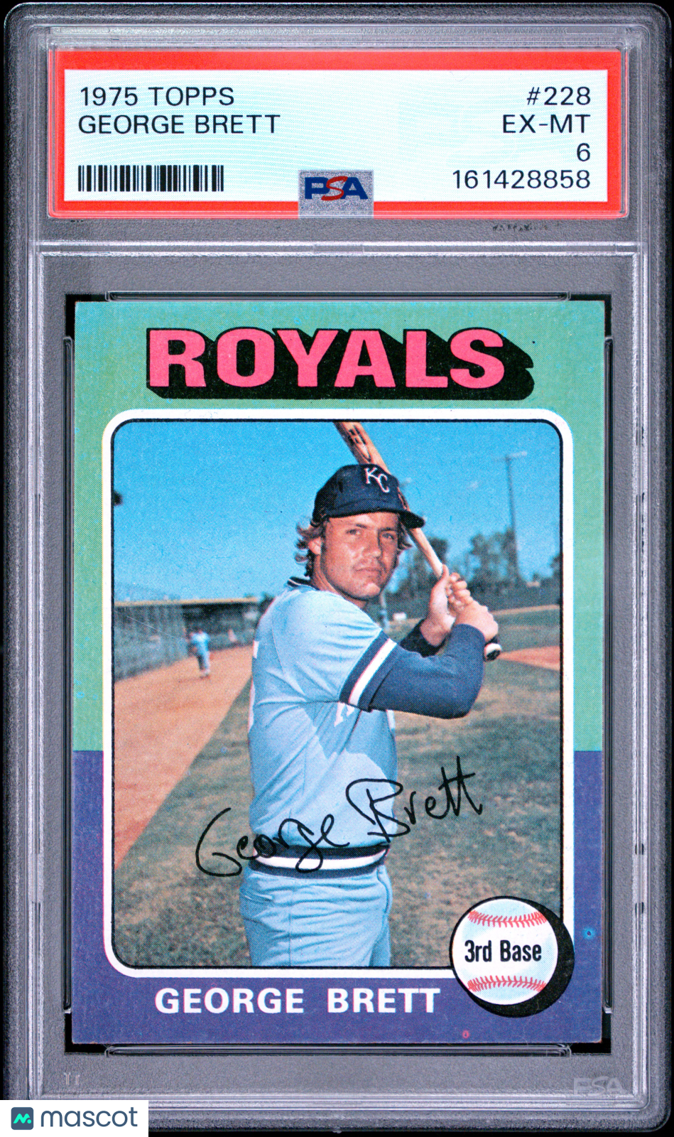 1975 Topps George Brett #228 PSA 6