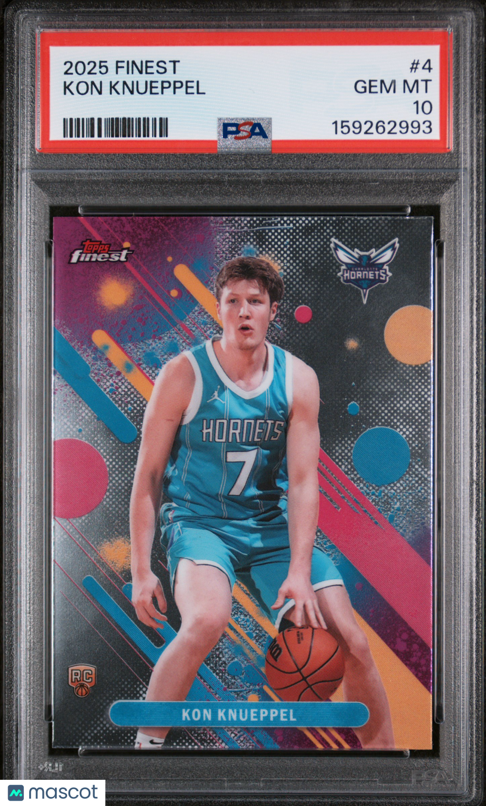 2025 Topps Finest Kon Knueppel #4 PSA 10