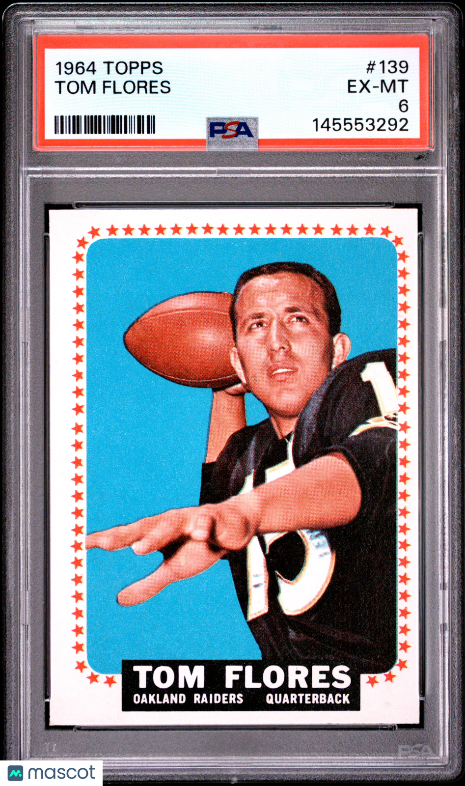 1964 Topps Tom Flores #139 PSA 6