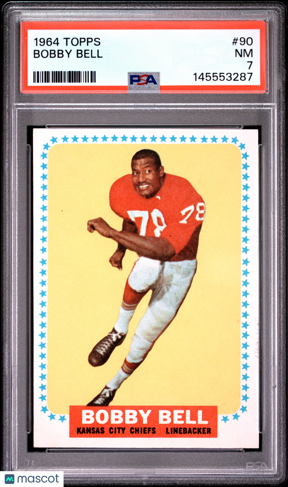 1964 Topps Bobby Bell #90 PSA 7
