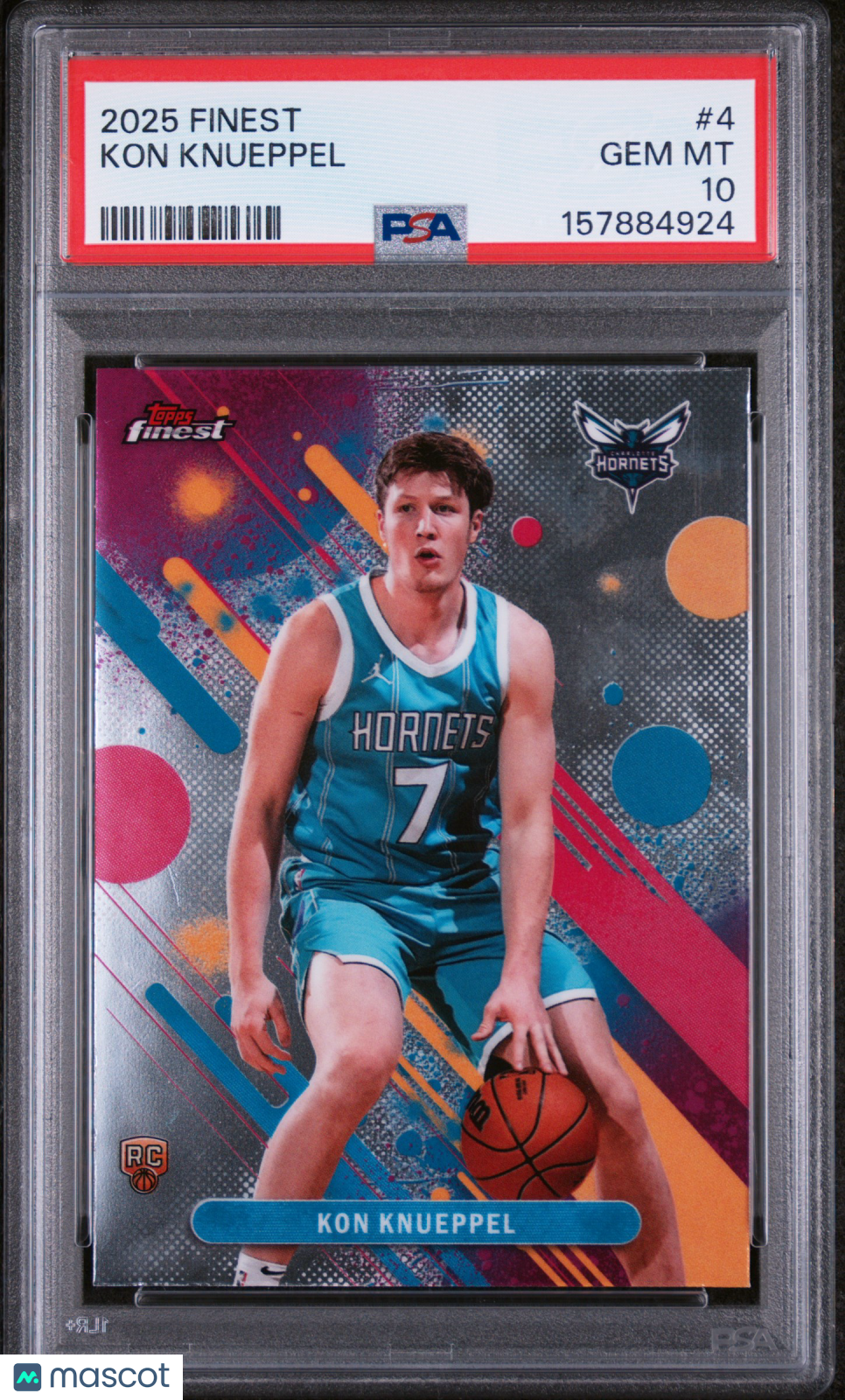 2025 Topps Finest Kon Knueppel #4 PSA 10