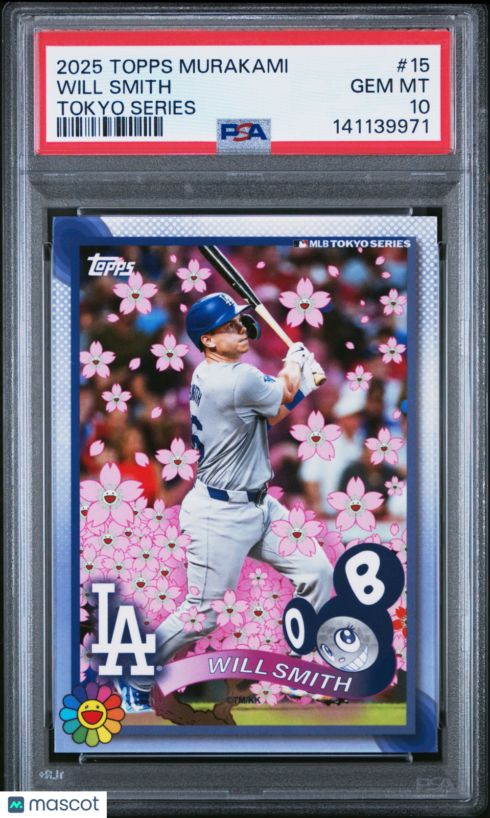 2025 Topps Takashi Murakami + MLB World Tour Tokyo Series Will Smith #