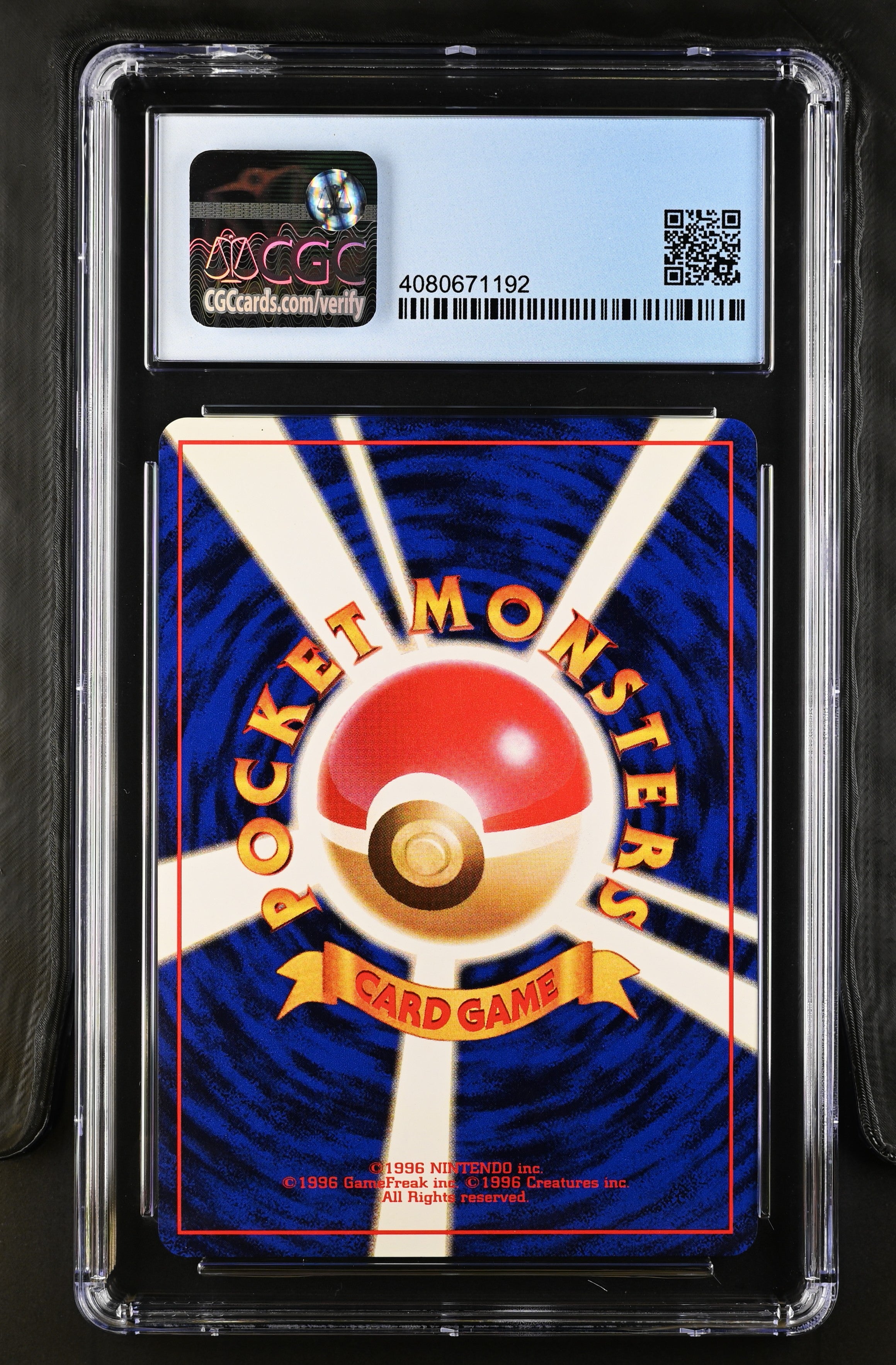1997 Pokemon Rocket Gang Dark Blastoise Japanese Holo CGC 9 MINT