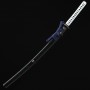 Handmade Tsushima Ghost Clan Sakai Katana Swords Cosplay Replica With Blue Blade