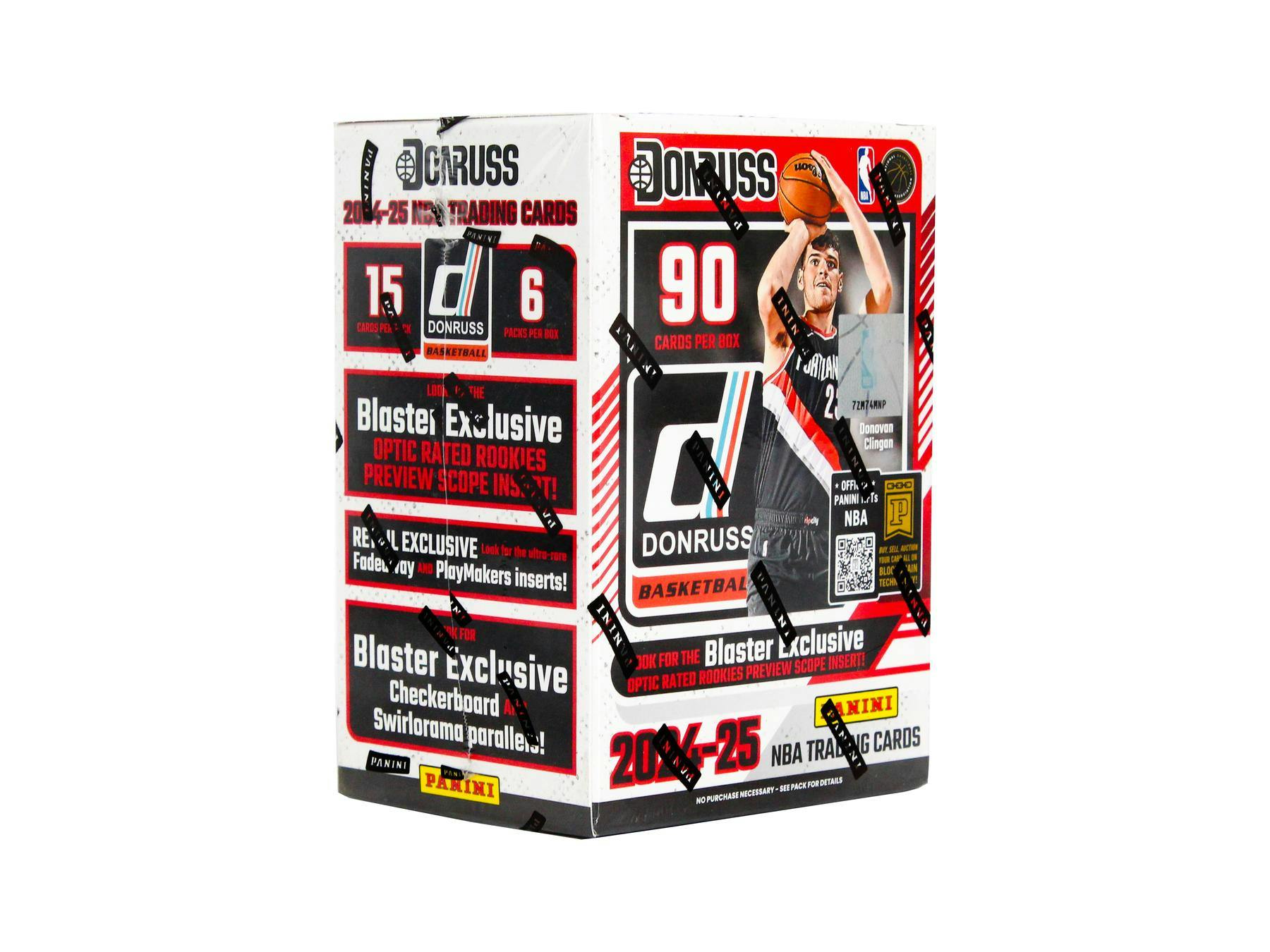 Hobby 2024/25 Panini Donruss Basketball Hobby Blaster Box (12 Inserts/Parallels) - NBA Blaster
