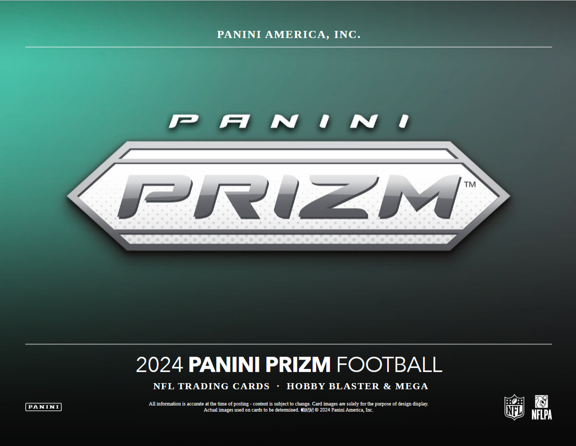 Hobby 2024 Panini Prizm Football Blaster Box (Orange Ice Prizms) - NFL Blaster
