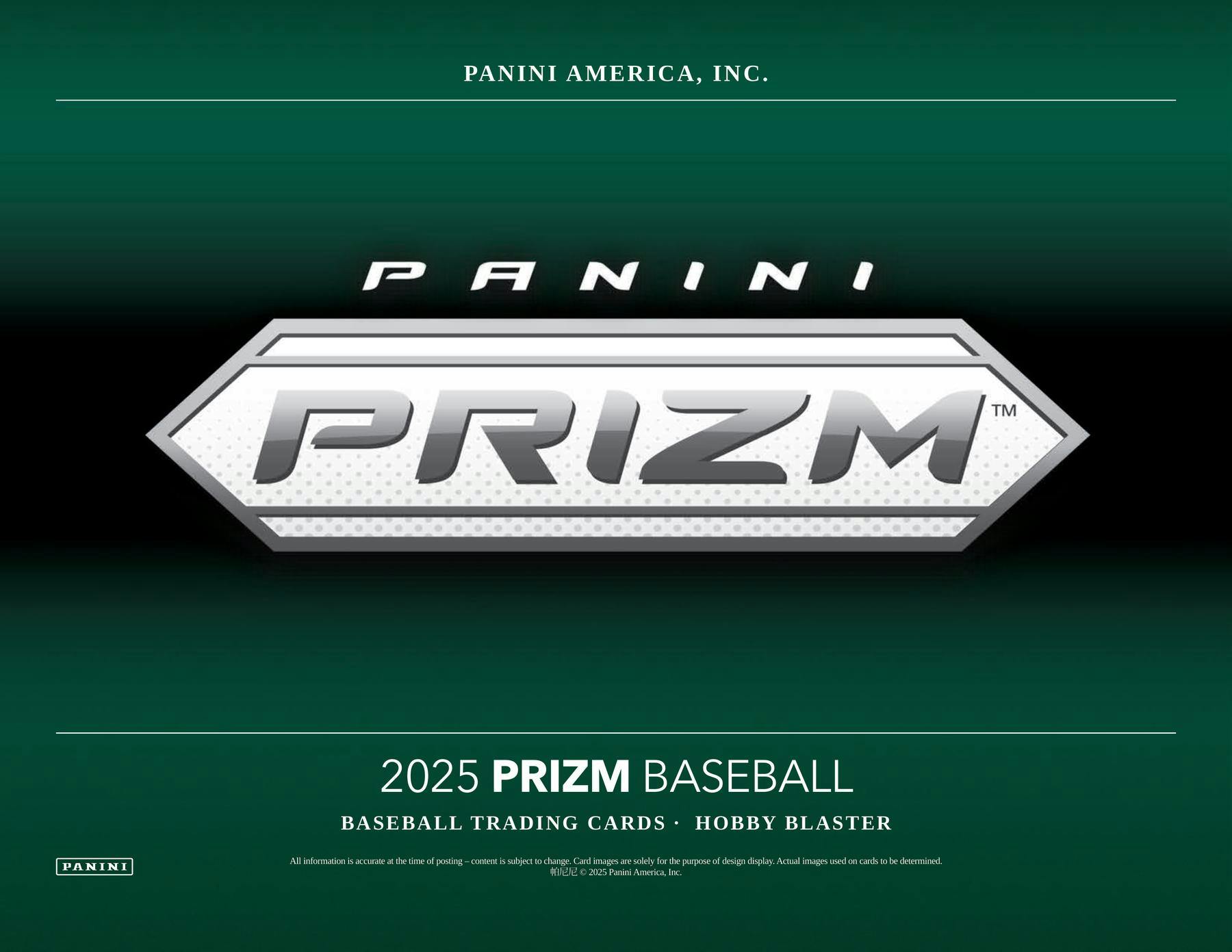 Hobby 2025 Panini Prizm Baseball Blaster Box (Red Ice Prizms) - MLB Blaster Box
