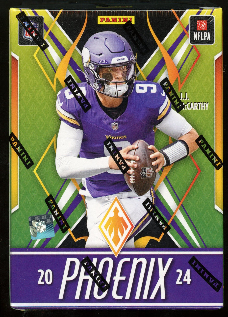 HOBBY 2024 Panini Phoenix Football Blaster Box (2 Cracked Ice Parallels + 2 Numbered Cards)