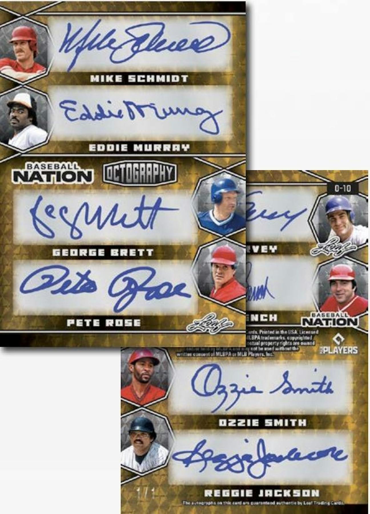 Jumbo 2025 Leaf Baseball Nation Hobby Box (9 Autos) - MLB Hobby Box