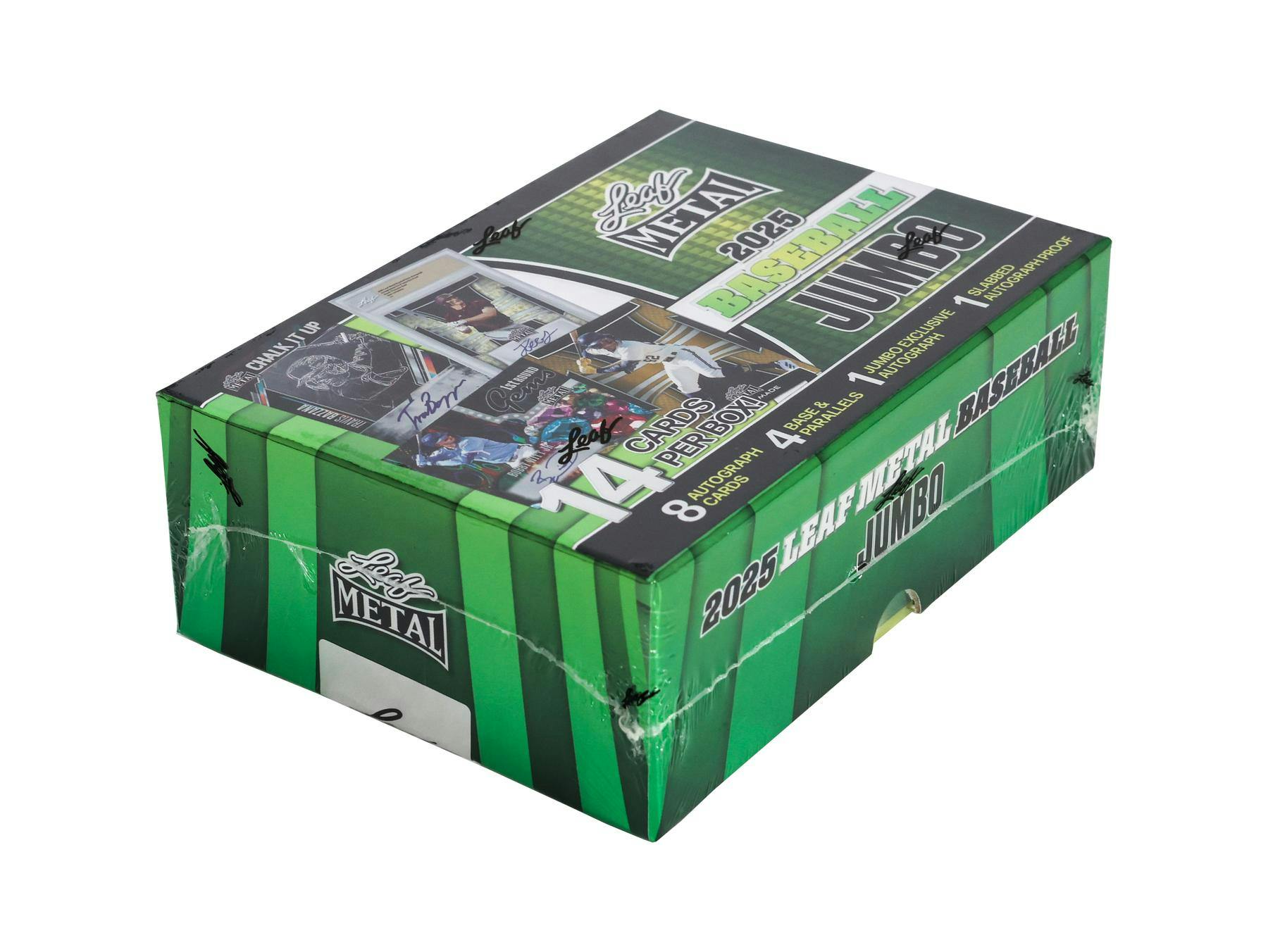 Jumbo 2025 Leaf Metal Baseball Hobby Box (9 Autos) - MLB Hobby Box