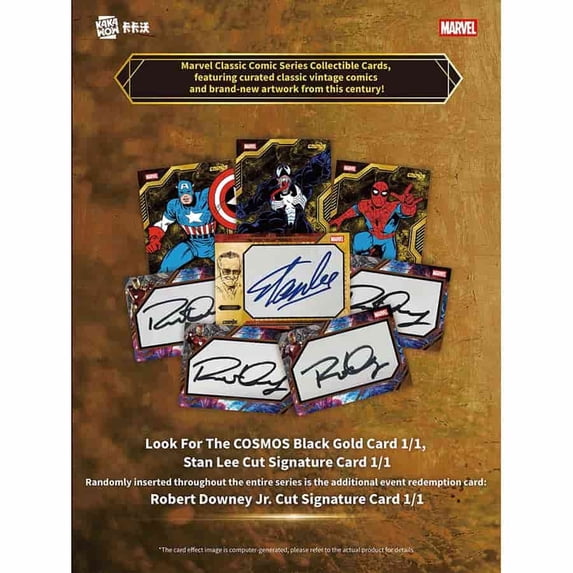 Kakawow 2025 COSMOS MARVEL Trading Cards Hobby Box (10 packs) - Trading Cards