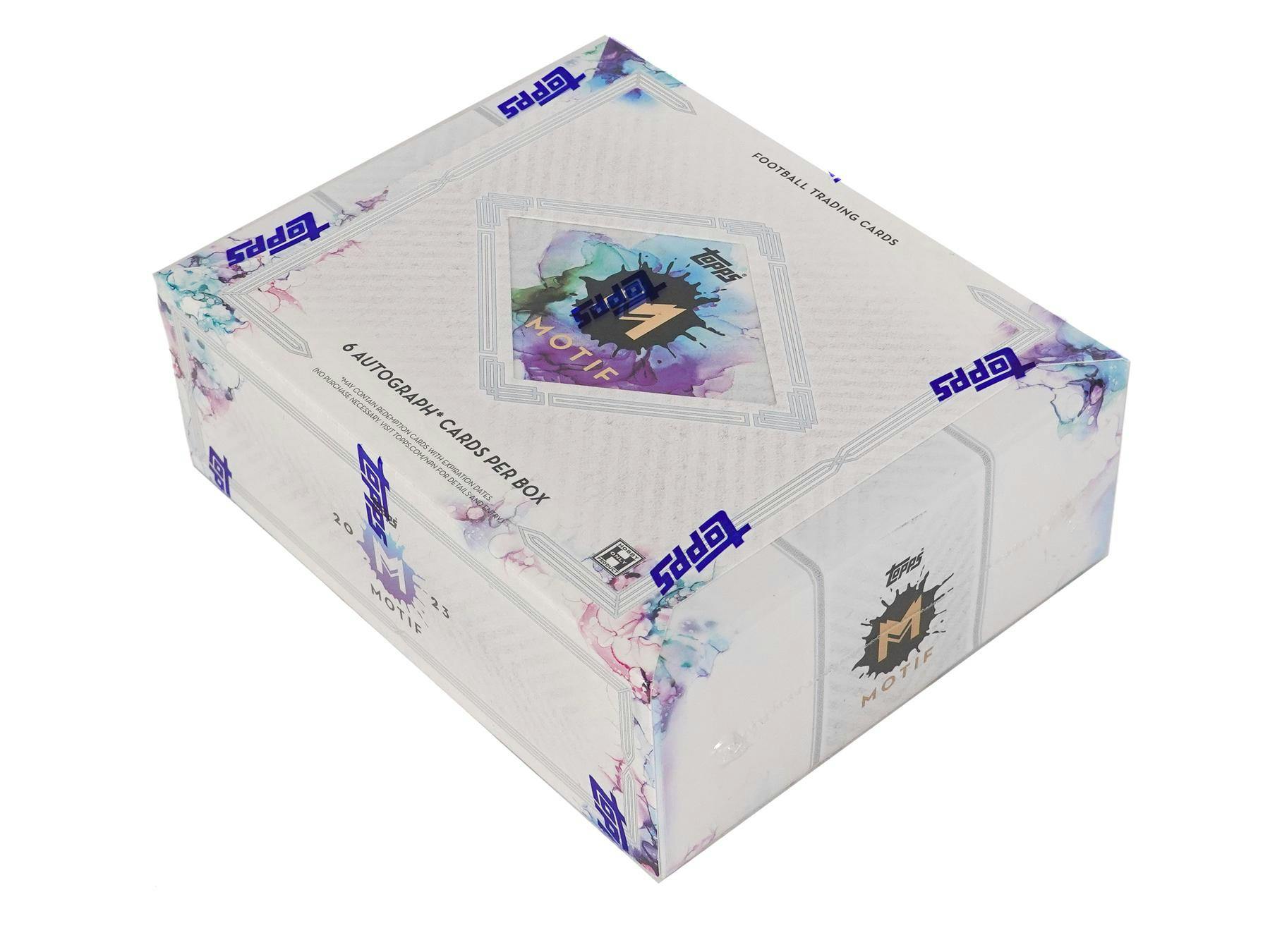 LIMITED 2023 Topps Motif Football Hobby Box (6 Autographs / Box) - NFL Hobby Box