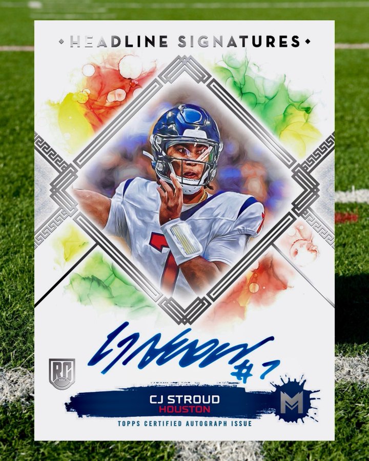 LIMITED 2023 Topps Motif Football Hobby Box (6 Autographs / Box) - NFL Hobby Box