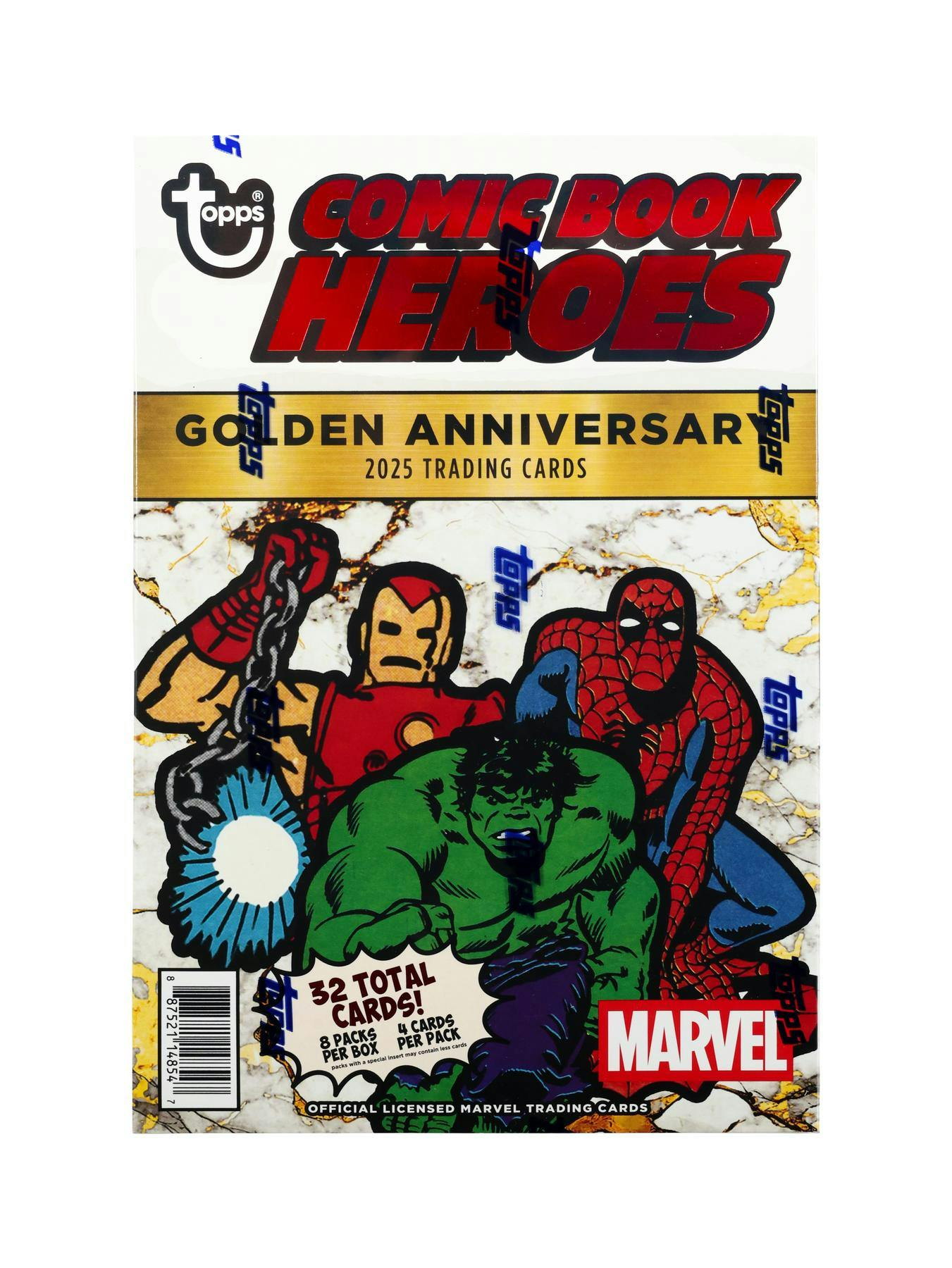 Marvel Comic Book Heroes 1975 Golden Anniversary Hobby Box (Topps 2025) - Trading Cards