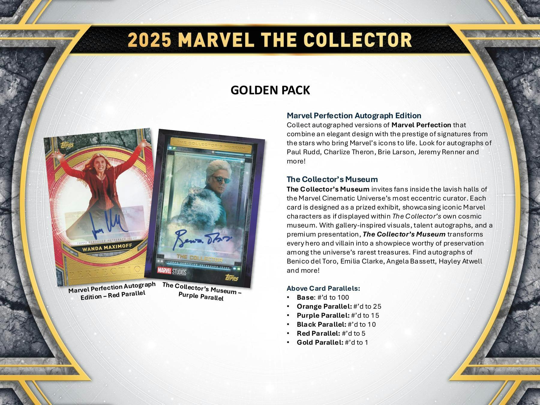 Marvel The Collector Hobby Box (Topps 2025) - Trading Cards
