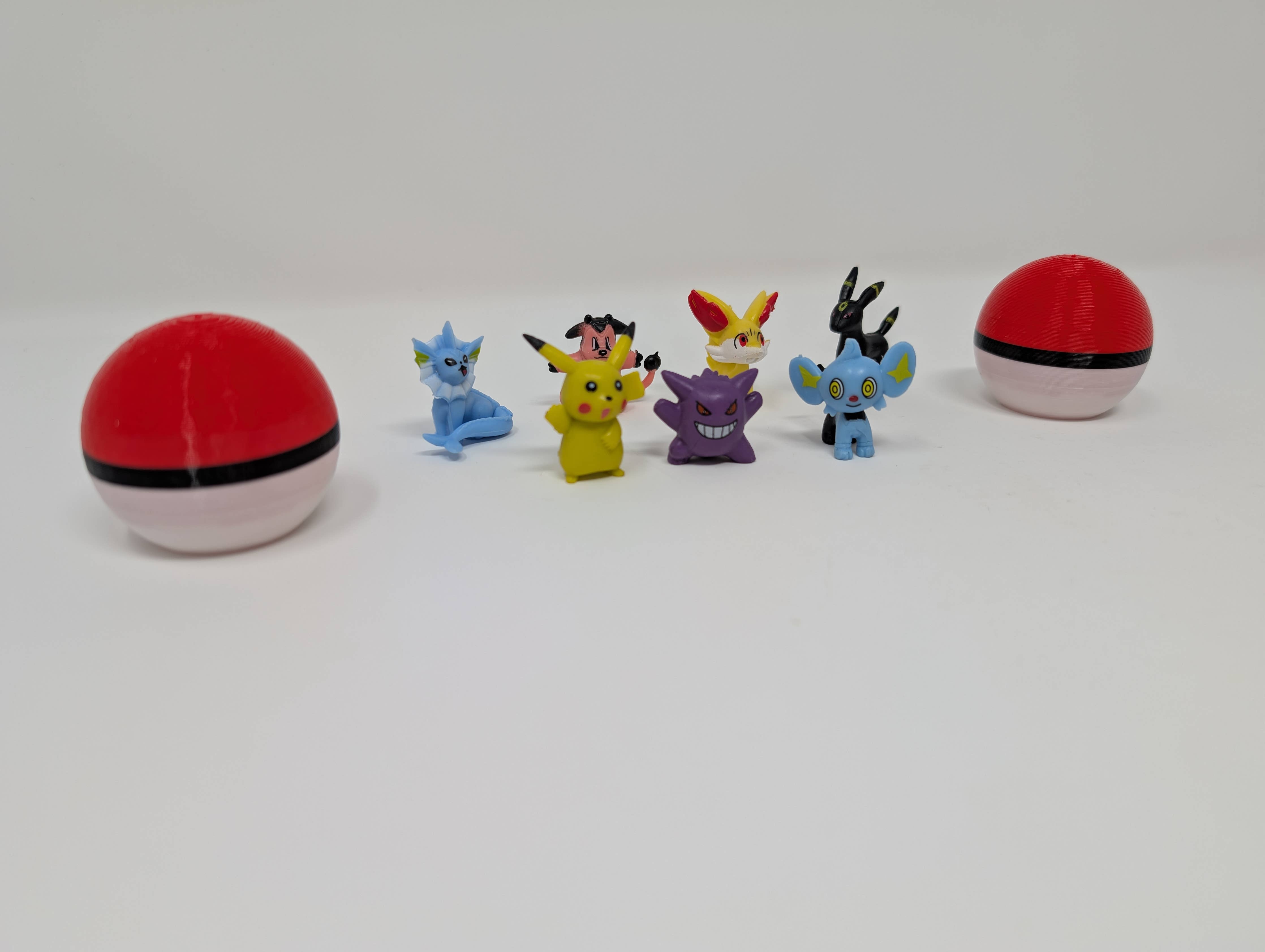 Mystery Pokemon Figuirines - Crackable Pokeballs - Stocking - Pokemon
