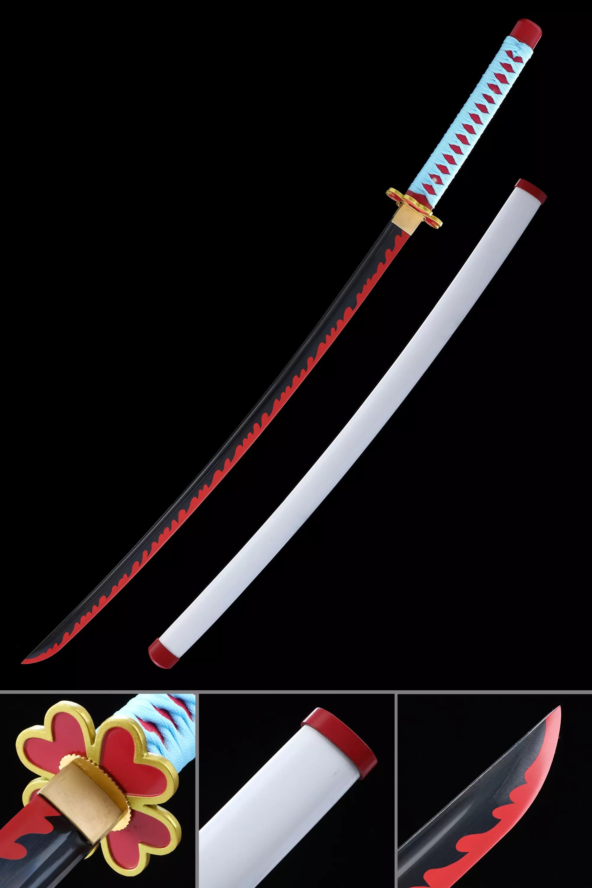 Mitsuri Kanroji’s Sword Demon Slayer Sword Kimetsu No Yaiba Sword - Nichirin Sword