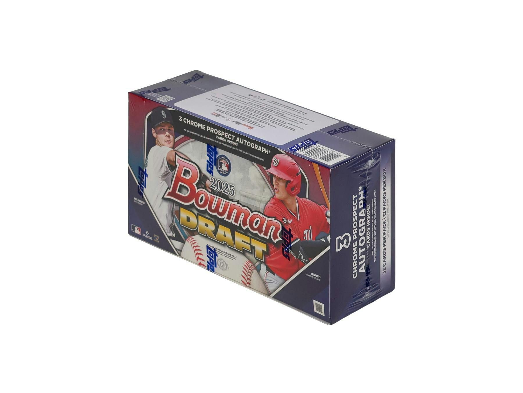 2025 Bowman Draft Baseball Hobby Jumbo Box (3 Autos) - Sports Collectibles