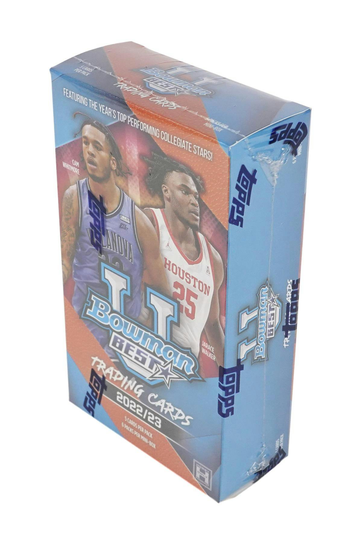 One Mini Box of 2022/23 Bowman University’s Best Basketball (Wembanyama / Caitlin Clark??) - NBA Hobby Box