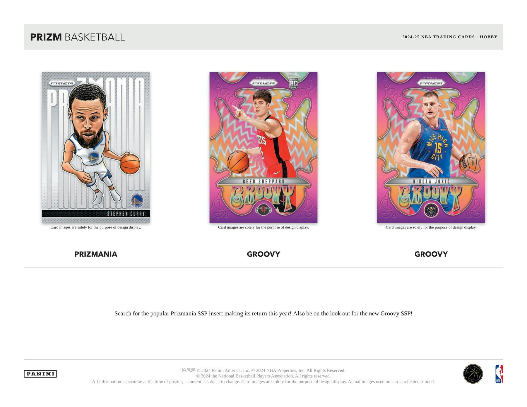 One Pack of 2024/25 Panini Prizm Basketball Hobby - NBA Hobby Box