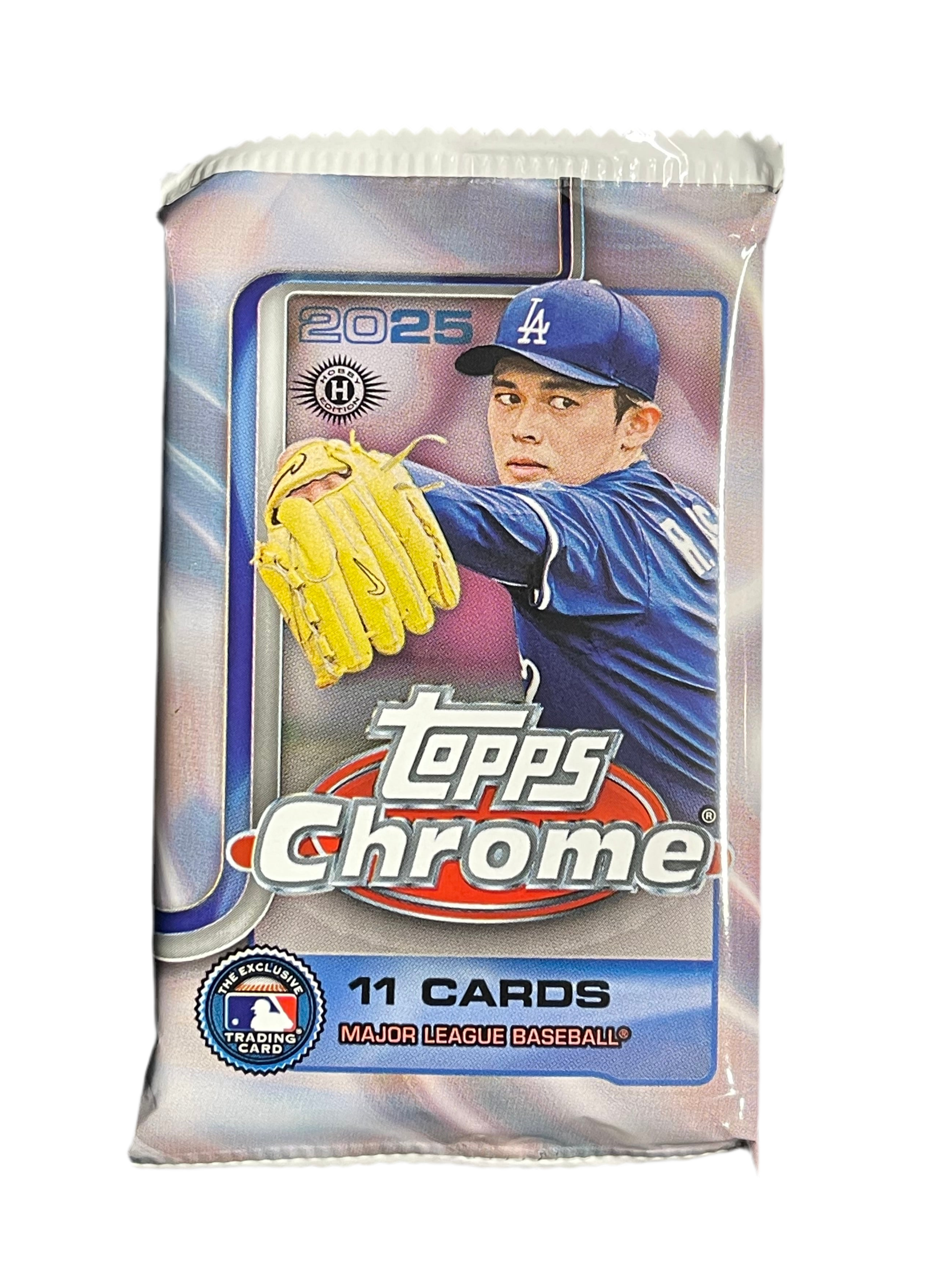 2025 TOPPS CHROME BASEBALL JUMBO HOBBY PACK (1 PACK) MLB Packs