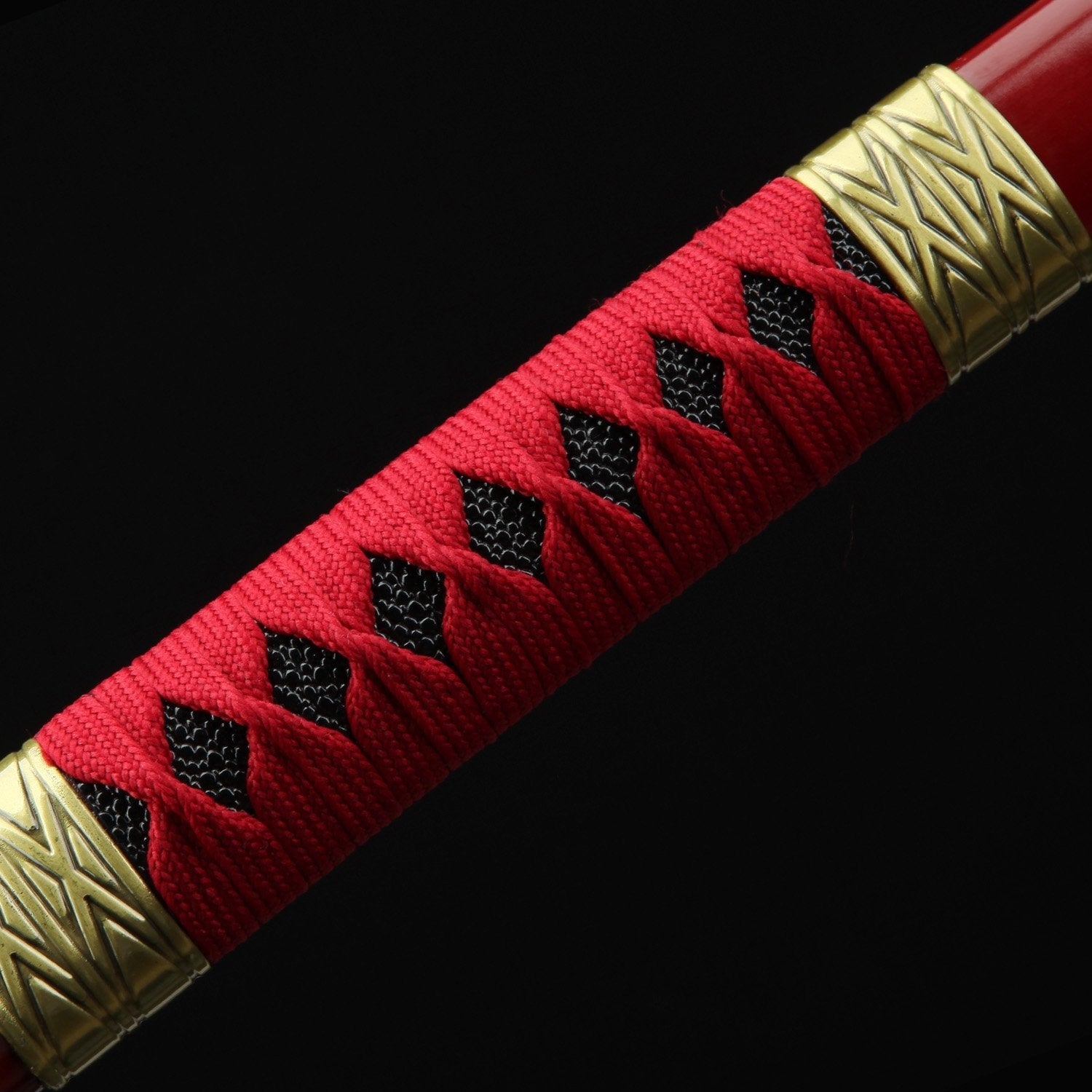 One Piece Roronoa Zoro Sandai Kitetsu Katana Samurai Sword Replica With Red Scabbard - Sword