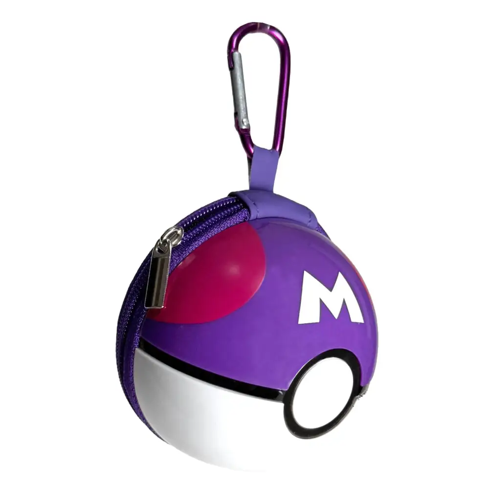 Pokemon 3D Master Ball 3D Carabiner Zip Pouch - Pokemon