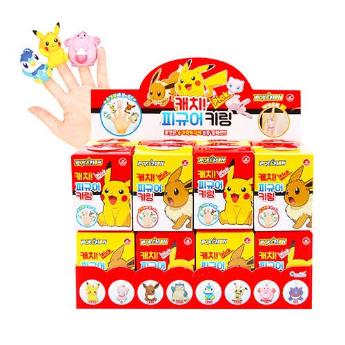 Pokémon Catch! Figure Finger Puppet or Keyring – Random Blind Box - Pokemon