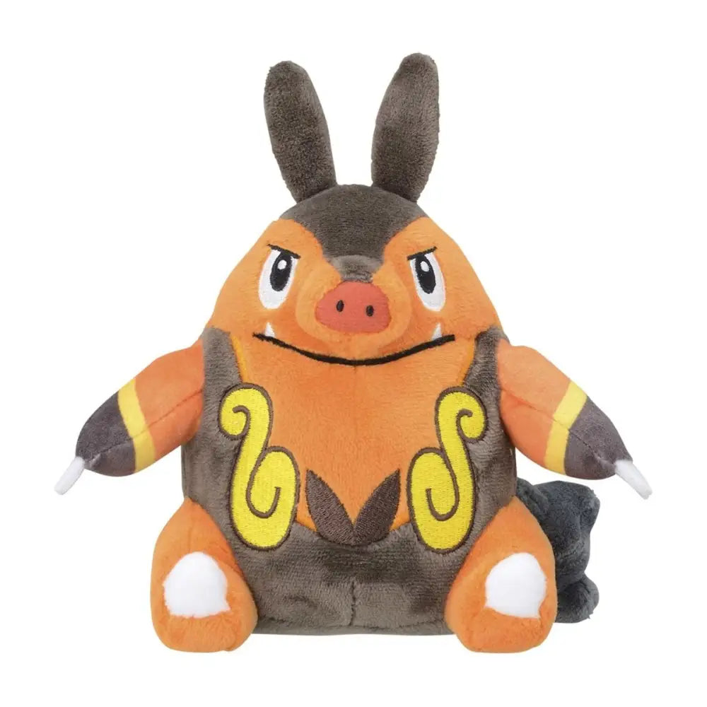 Pokémon Pignite Sitting Cuties Plush - 5 ¾ In - Plush