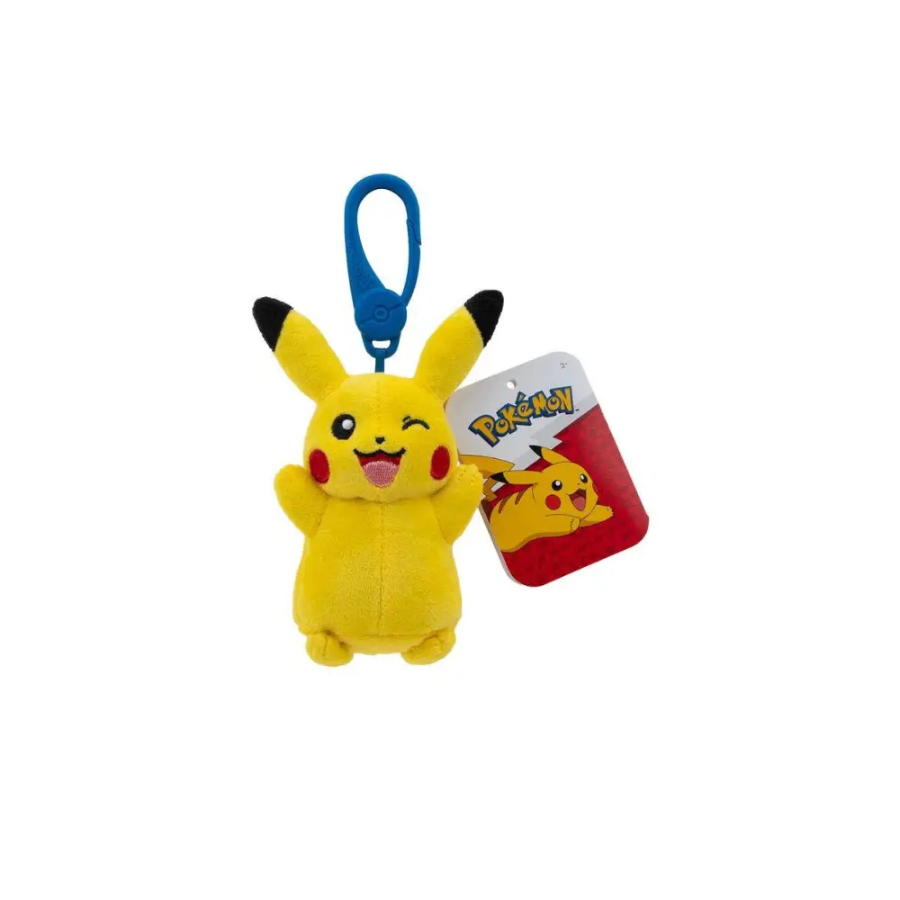 Pokemon Plush ClipOn (Keychain Car Backpack) Catch’em All Pick Your Character - Pokemon
